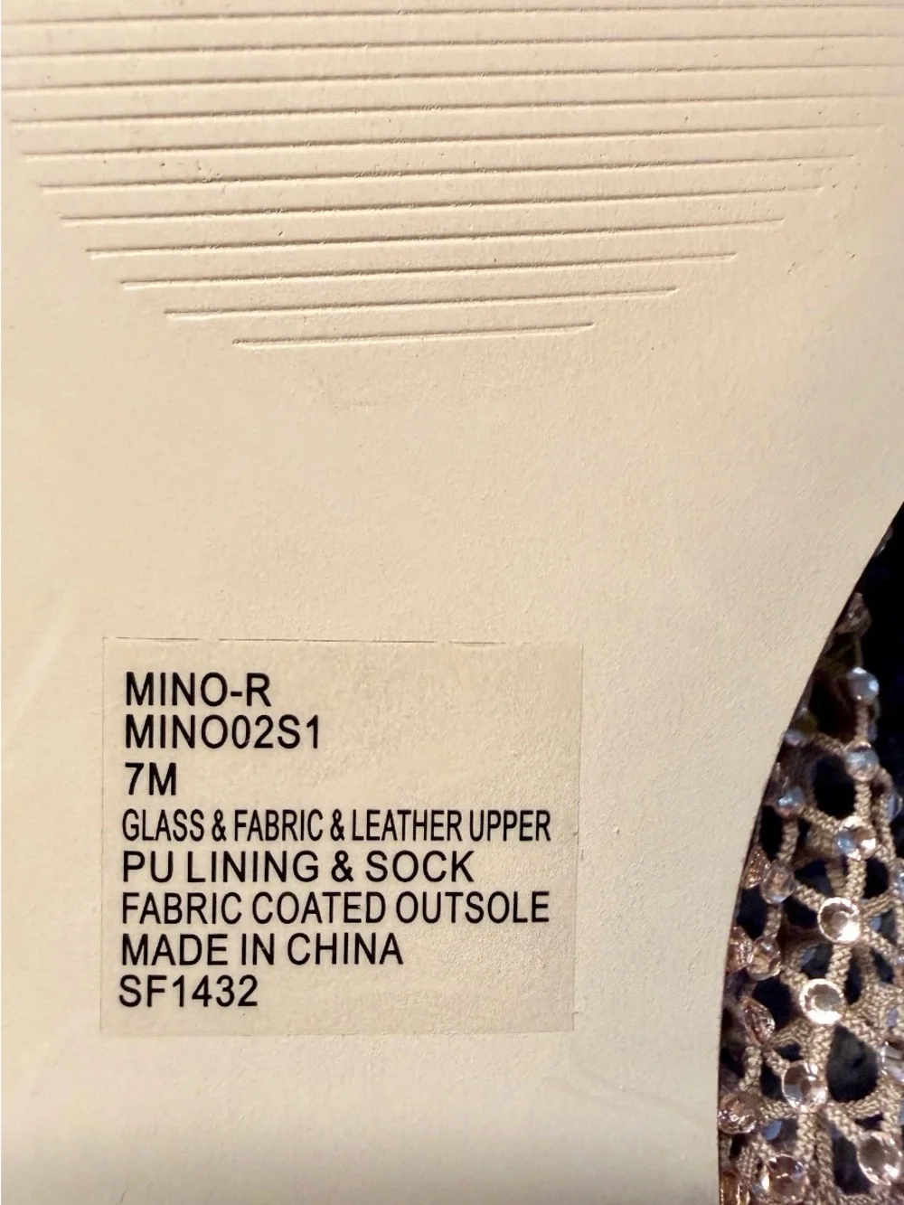 Steve Madden sparkling crystal